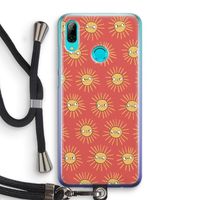 Zon: Huawei P Smart (2019) Transparant Hoesje met koord