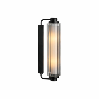 Wandlamp messing badkamer &apos;Nimal&apos; e14 boven spiegel 35 cm
