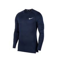 Nike sportshirt donkerblauw - thumbnail