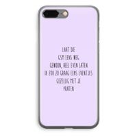 GSM: iPhone 8 Plus Transparant Hoesje