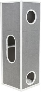 TRIXIE CAT TOWER STEFANO XXL GRIJS / LICHTGRIJS 62X58X178 CM