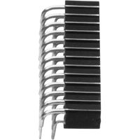 W & P Products Female header (precisie) Aantal rijen: 2 Aantal polen per rij: 20 154-040-2-50-00 1 stuk(s) - thumbnail