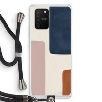 Geo #5: Samsung Galaxy S10 Lite Transparant Hoesje met koord