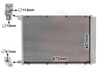 Van Wezel Airco condensor 30015703