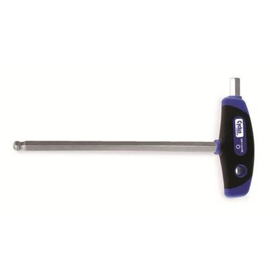 T-Greep kogelkop inbussleutel 3mm 100mm lang Cyclus 720612