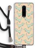 Dinos: OnePlus 8 Transparant Hoesje met koord