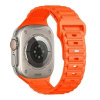 Apple Watch Bandje Raveo - Siliconen - Oranje - 38, 40, 41 & 42mm Apple Watch Bandje Raveo - Siliconen - Oranje - 38, 40, 41 & 42mm