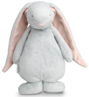 Moonie The Humming Friend Cloud Konijn met roze oren | Hartslag en ruis knuffel met huilsensor en licht Moonie The Humming Friend Cloud Konijn met roze oren | Hartslag en ruis knuffel met huilsensor en licht