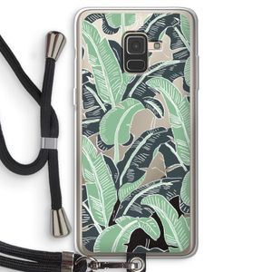 This Sh*t Is Bananas: Samsung Galaxy A8 (2018) Transparant Hoesje met koord