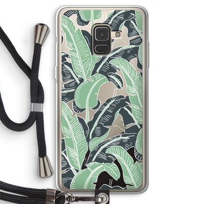 This Sh*t Is Bananas: Samsung Galaxy A8 (2018) Transparant Hoesje met koord