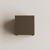 Wandlamp Bari Vierkant Platinum Incl. lamp