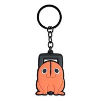 Chainsaw Man Rubber Keychain Pochita - thumbnail