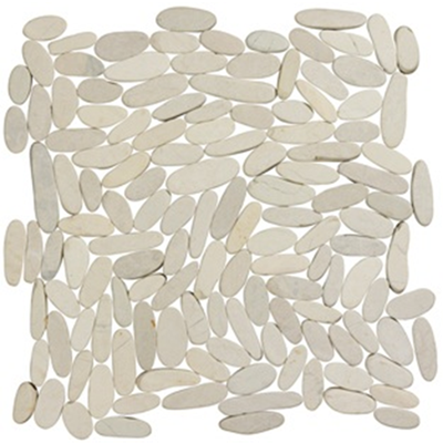 Terre d&apos;Azur Stone Sliced White Timor 30x30 cm