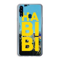 Habibi Majorelle : Samsung Galaxy A20s Transparant Hoesje