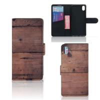 Xiaomi Redmi 7A | Book Style Case | Old Wood