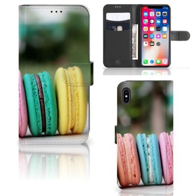 Apple iPhone Xs Max | Book Cover | Macarons