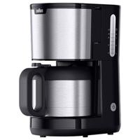 Braun KF 1505 BK Koffiezetapparaat RVS, Zwart Capaciteit koppen: 9