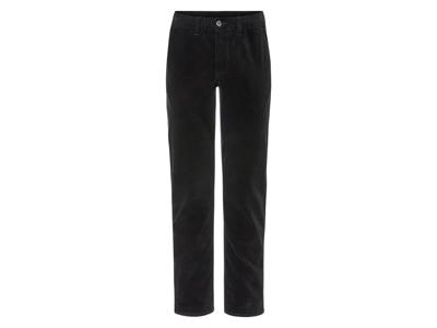 LIVERGY Corduroy heren broek (Zwart, S)