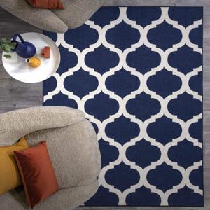 Easy Living - Vloerkleed Antibes AN02 Blue Trellis -