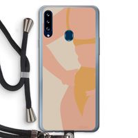 Bikini body: Samsung Galaxy A20s Transparant Hoesje met koord
