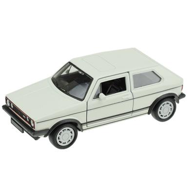 Welly Speelgoed Volkswagen Golf 1 GTI - wit - die-cast metaal - 13 cm