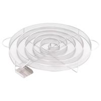 Rookgenerator koud rond 33,5 cm roestvrij staal