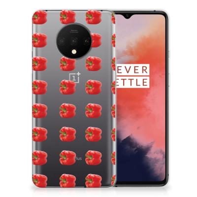 OnePlus 7T | Siliconen Case | Paprika Red