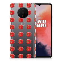 OnePlus 7T | Siliconen Case | Paprika Red