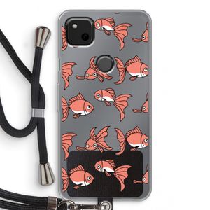 Blub: Pixel 4a Transparant Hoesje met koord