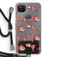 Blub: Pixel 4a Transparant Hoesje met koord