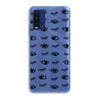 Eye pattern #2: Xiaomi Redmi 9T Transparant Hoesje