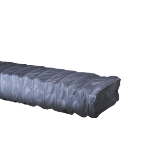 Flexibele Slang Rechthoekig - 112 X 57mm - Lengte 3 Meter - Grijs