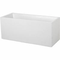 Plantenbak EDA EDA Graphit Wit Polypropyleen Plastic 99,5 x 39 x 43 cm - thumbnail