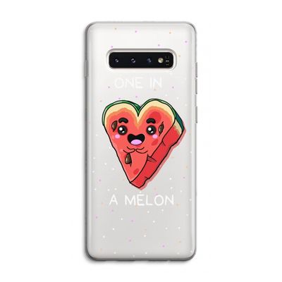 One In A Melon: Samsung Galaxy S10 4G Transparant Hoesje