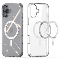 Dux Ducis iPhone 16 Plus hoesje - Magsafe backcover - Bayer Transparant