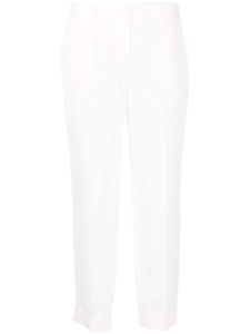 P.A.R.O.S.H. pantalon de tailleur à coupe slim - Blanc