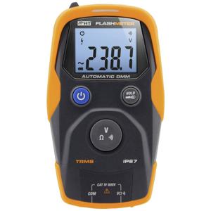 HT Instruments Flashmeter Multimeter Digitaal Waterbestendig (IP67) CAT IV 600 V Weergave (counts): 4000