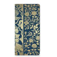 Motorola Moto G34 Smart Cover Beige Flowers