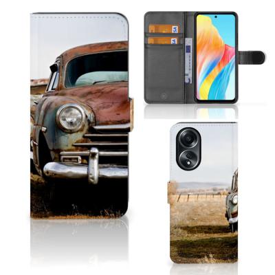 OPPO A58 4G | Telefoonhoesje met foto | Vintage Auto