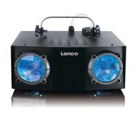 LENCO LFM-110BK - Dual Matrix feestverlichting en rookmachine