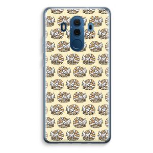 Slapende poes: Huawei Mate 10 Pro Transparant Hoesje