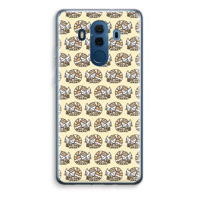 Slapende poes: Huawei Mate 10 Pro Transparant Hoesje
