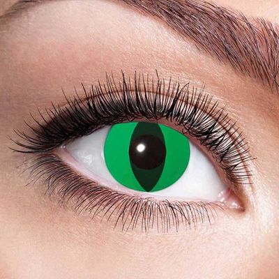 contactlenzen Anaconda siliconen zwart/groen 2 stuks contactlenzen Anaconda siliconen zwart/groen 2 stuks