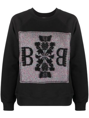 Barrie sweat à logo B - Noir