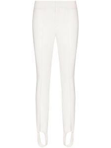 Moncler Grenoble pantalon de ski skinny - Blanc