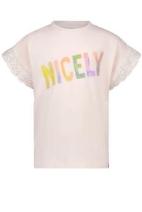 NoNo Meisjes t-shirt print - Kebou - Kers blossom