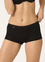 Basic boxershort dames katoen - Vrouwen onderbroek kort pijpje