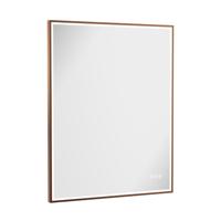Crosswater MPRO spiegel met verlichting - 90x70cm - LED - verticaal/horizontaal - geborsteld brons MP7090BZ Crosswater MPRO spiegel met verlichting - 90x70cm - LED - verticaal/horizontaal - geborsteld brons MP7090BZ