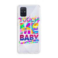 Touch Me: Galaxy A71 Transparant Hoesje
