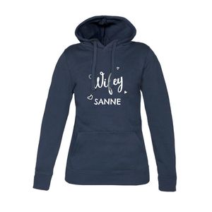 Hoodie voor dames bedrukken - Navy - S